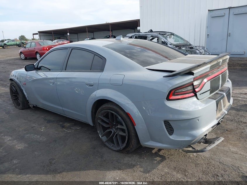 Vin: 2c3cdxgj1nh102584, lot: 46887568, dodge charger scat pack widebody 20223
