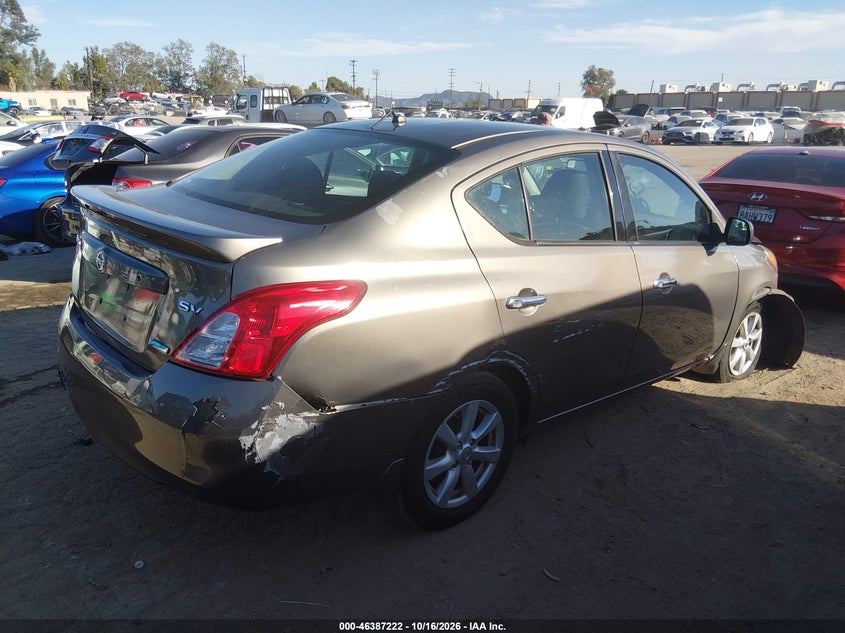 Vin: 3n1cn7ap2el860563, lot: 46887569, nissan versa 1.6 sv 20144