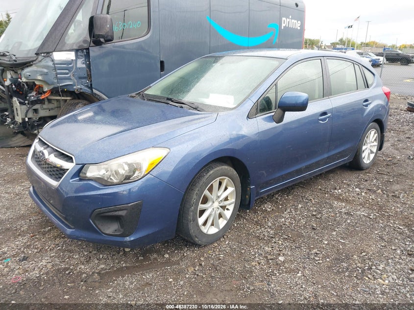Vin: jf1gpac64d2855428, lot: 46887577, subaru impreza 2.0i premium 20132