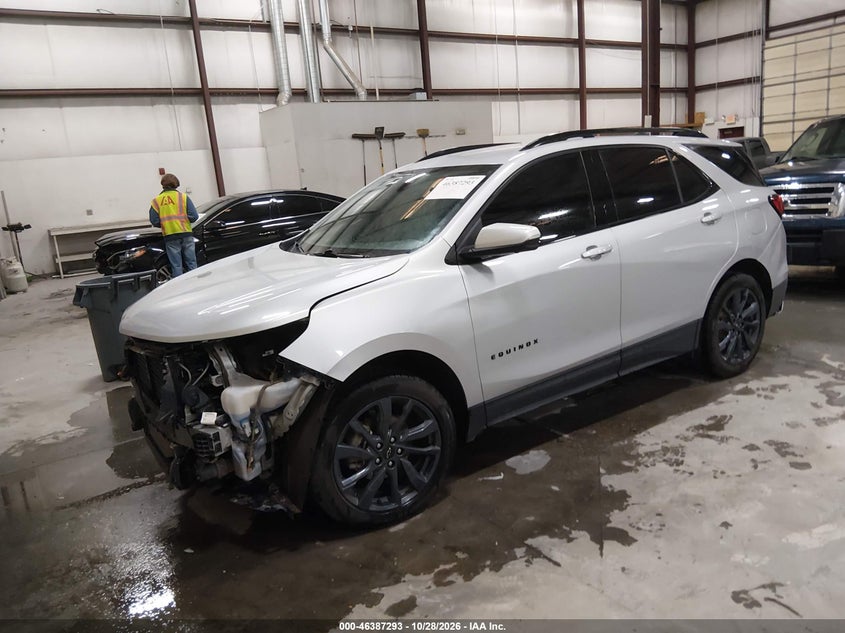 Vin: 2gnaxwevxn6147634, lot: 46887640, chevrolet equinox awd rs 20222