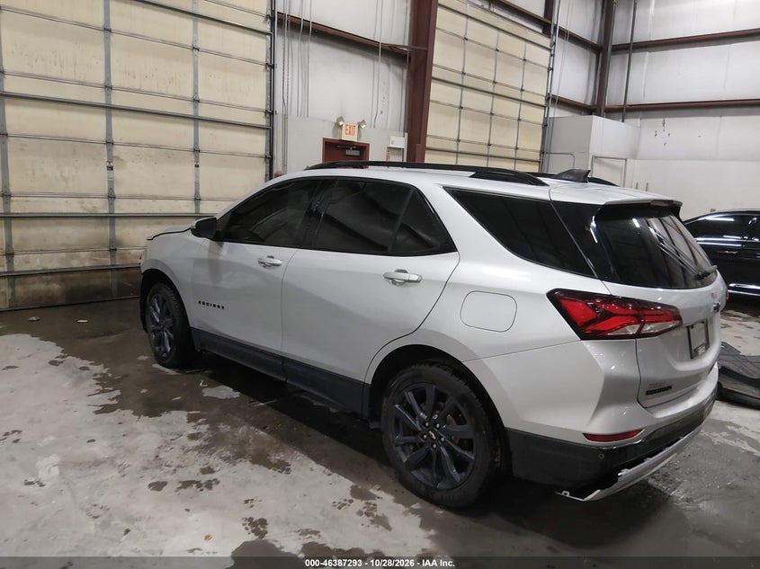 Vin: 2gnaxwevxn6147634, lot: 46887640, chevrolet equinox awd rs 20223