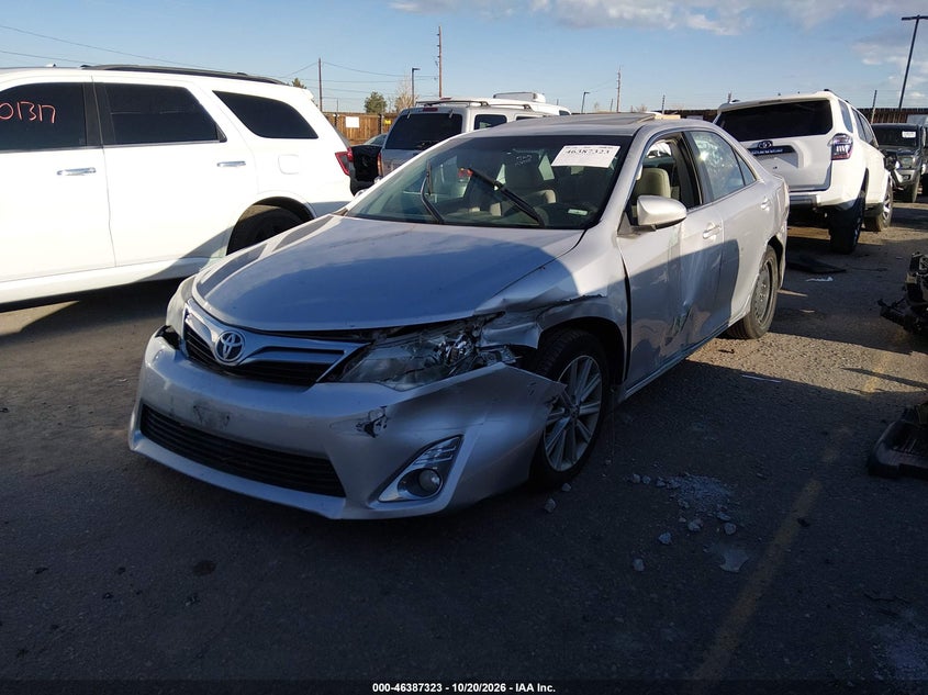 2014 Toyota Camry Xle, Правый бок, IAAI, VIN 4T4BF1FK0ER338246 — фото 2