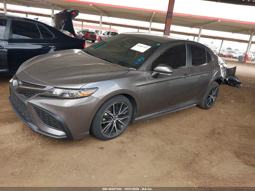 2024 Toyota Camry Se, Удар сзади, IAAI, VIN 4T1G11AK3RU213947 — фото 2