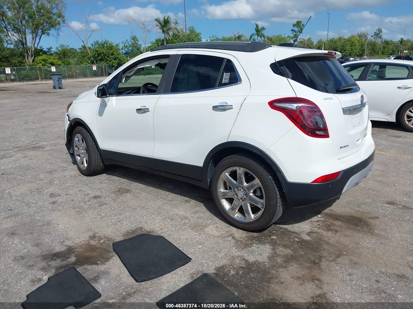 Vin: kl4cjdsb3jb518409, lot: 46887721, buick encore premium 20183