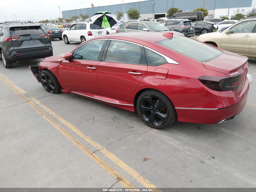 Vin: 1hgcv2f97ja012451, lot: 46887725, honda accord touring 2.0t 20183