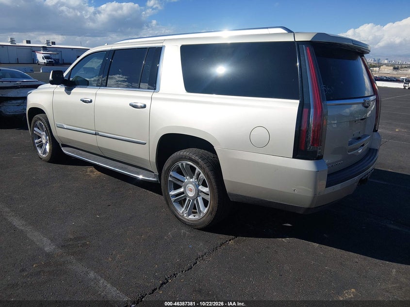 Vin: 1gys4hkj9hr298910, lot: 46887728, cadillac escalade esv luxury 20173