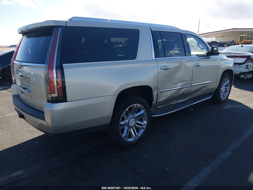 Vin: 1gys4hkj9hr298910, lot: 46887728, cadillac escalade esv luxury 20174