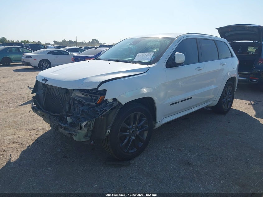 Vin: 1c4rjecgxjc172613, lot: 46887780, jeep grand cherokee high altitude 4x2 20182