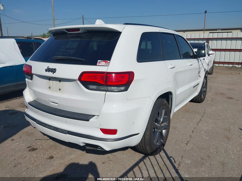 Vin: 1c4rjecgxjc172613, lot: 46887780, jeep grand cherokee high altitude 4x2 20184