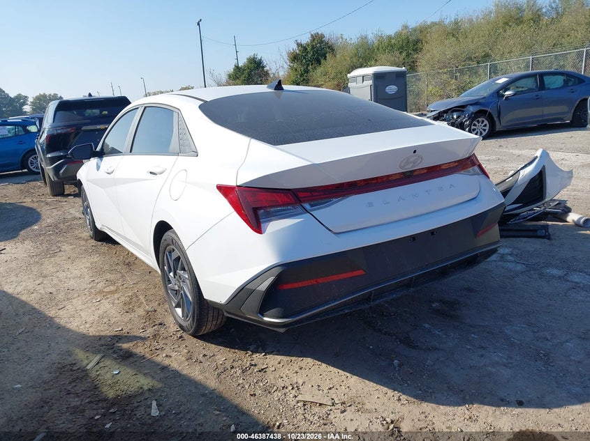 Vin: kmhlm4dg6ru752092, lot: 46887785, hyundai elantra sel 20243