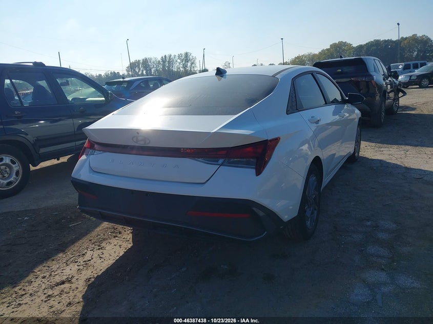 Vin: kmhlm4dg6ru752092, lot: 46887785, hyundai elantra sel 20244