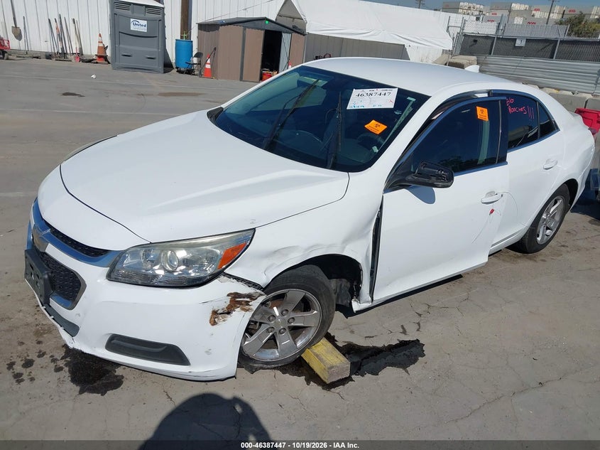 2016 Chevrolet Malibu Limited Lt, Left Front, IAAI, VIN 1G11C5SA1GU146658 — photo 2