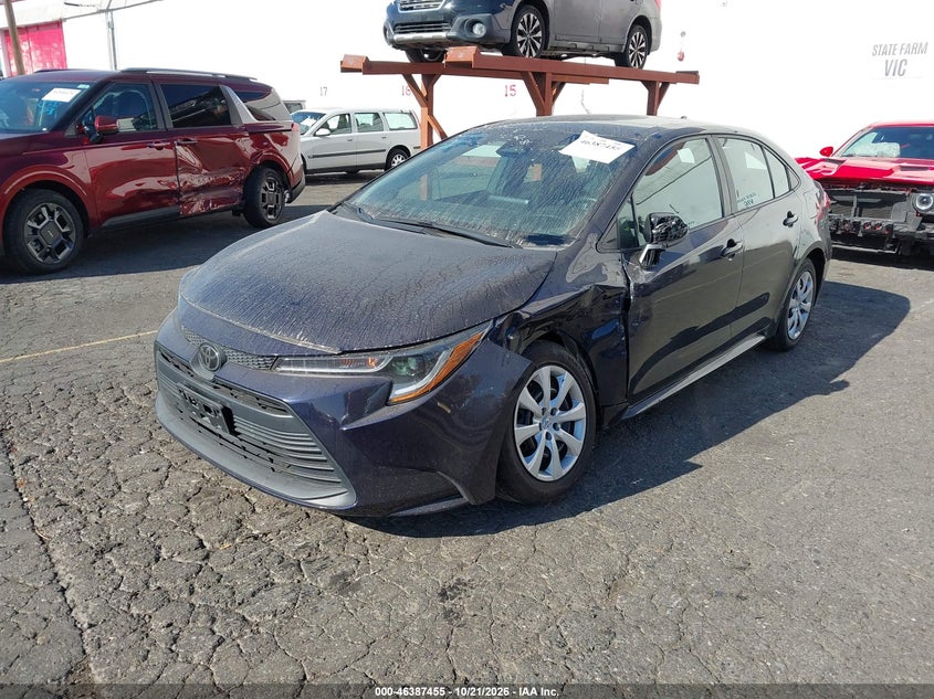 Vin: 5yfb4mde8pp051661, lot: 46887802, toyota corolla le 20232