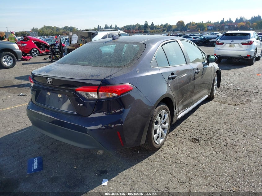 Vin: 5yfb4mde8pp051661, lot: 46887802, toyota corolla le 20234