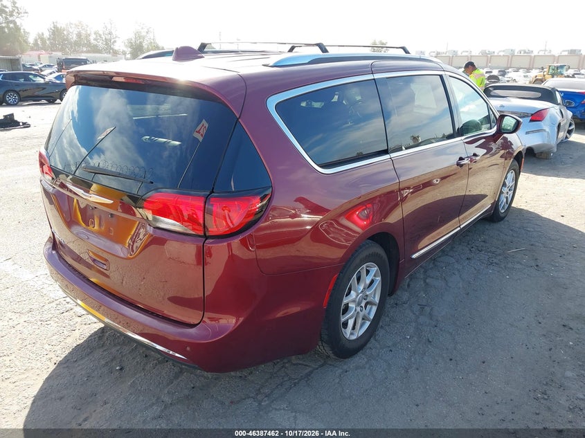 Vin: 2c4rc1bg2lr276561, lot: 46887809, chrysler pacifica touring l 20204