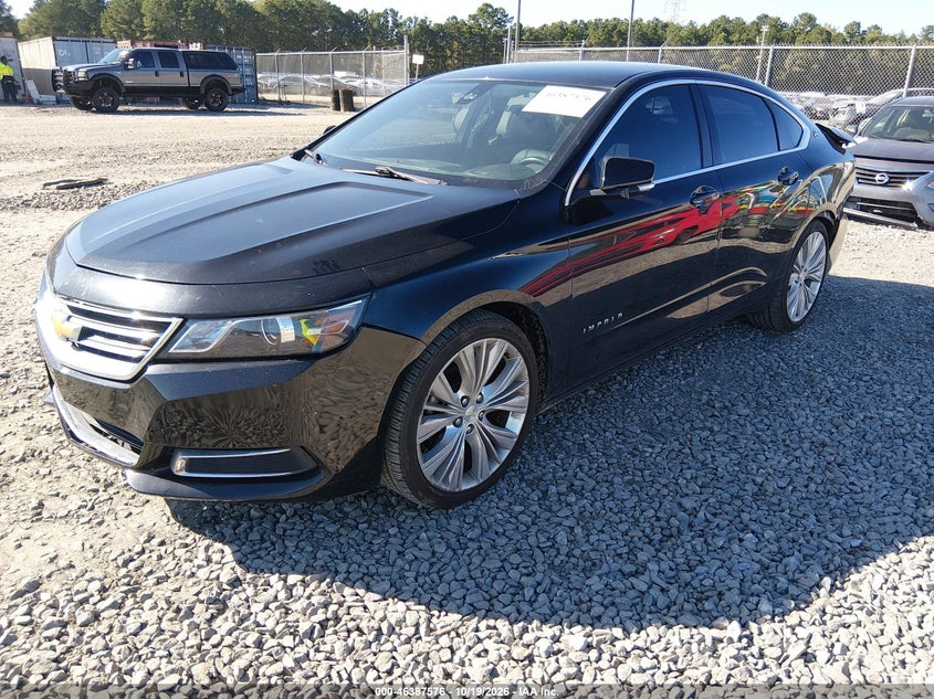 2017 Chevrolet Impala 1Lt, Перёд и зад, IAAI, VIN 2G1105S30H9142657 — фото 2