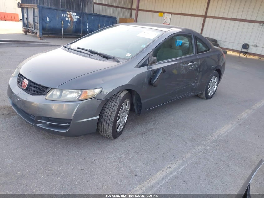 2010 Honda Civic Lx, Оба бока, IAAI, VIN 2HGFG1B69AH527515 — фото 2