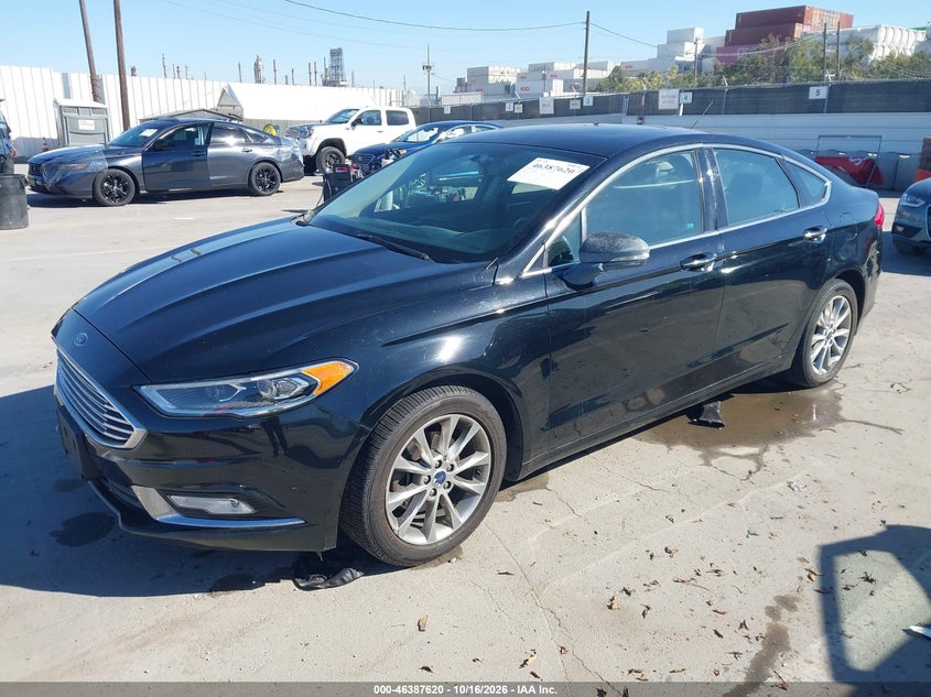Vin: 3fa6p0hd9hr202897, lot: 46887967, ford fusion se 20172