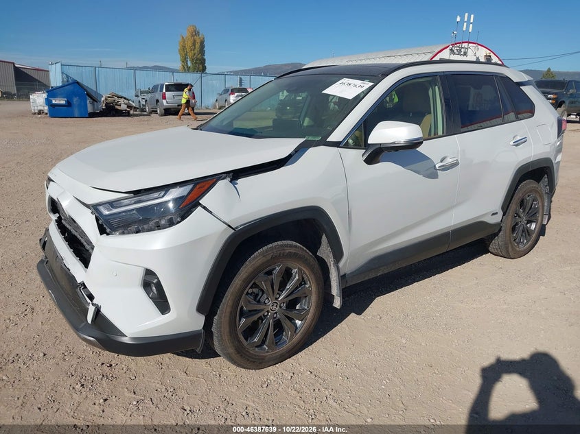 Vin: jtmd6rfv6rd553765, lot: 46887986, toyota rav4 hybrid limited 20242