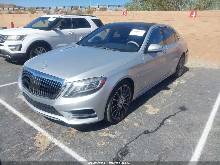 Vin: wddug8cb5ea032524, lot: 46888042, mercedes-benz s 550 20142