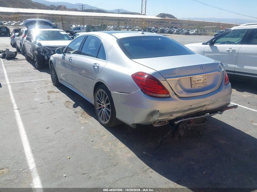 Vin: wddug8cb5ea032524, lot: 46888042, mercedes-benz s 550 20143