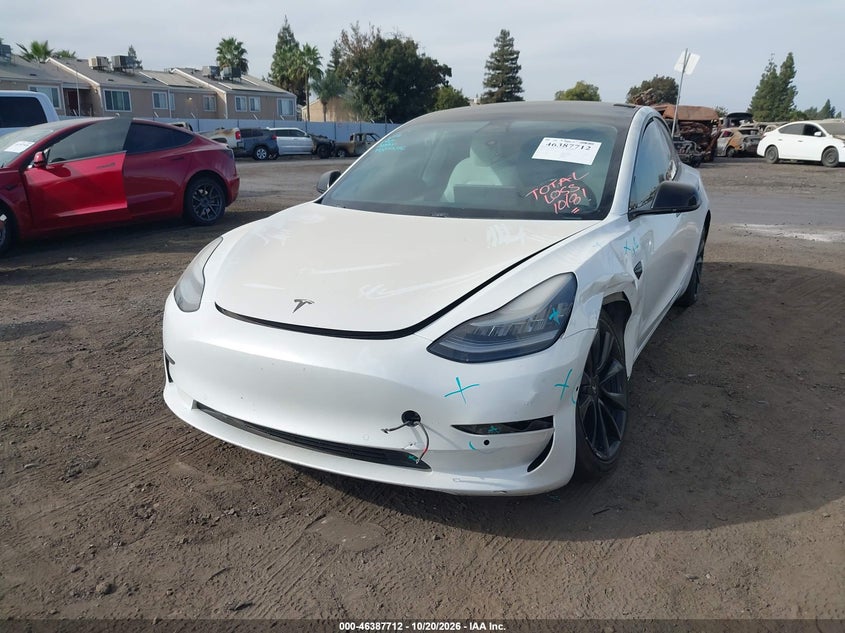 Vin: 5yj3e1eb3kf213866, lot: 46888059, tesla model 3 long range/performance 20192
