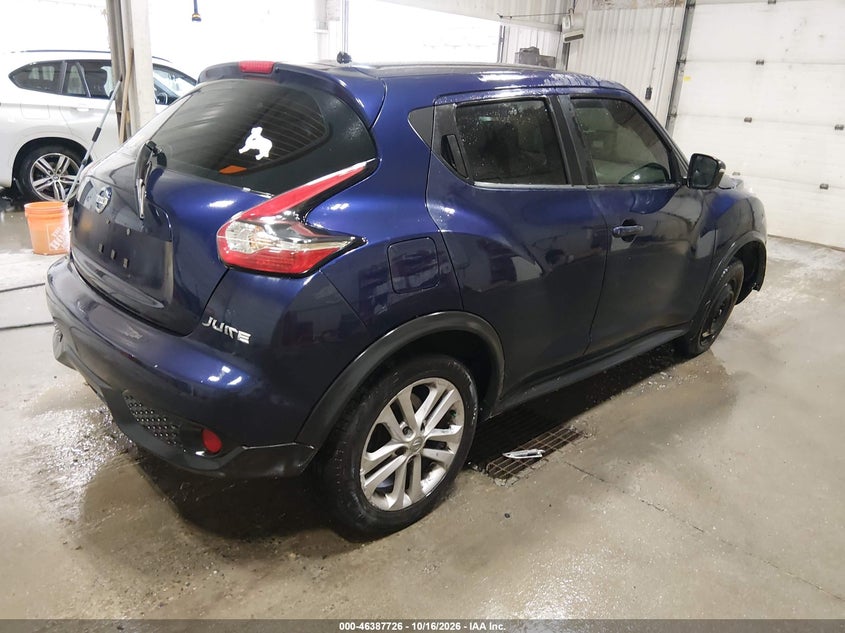 Vin: jn8af5mv9ft563274, lot: 46888073, nissan juke s 20154
