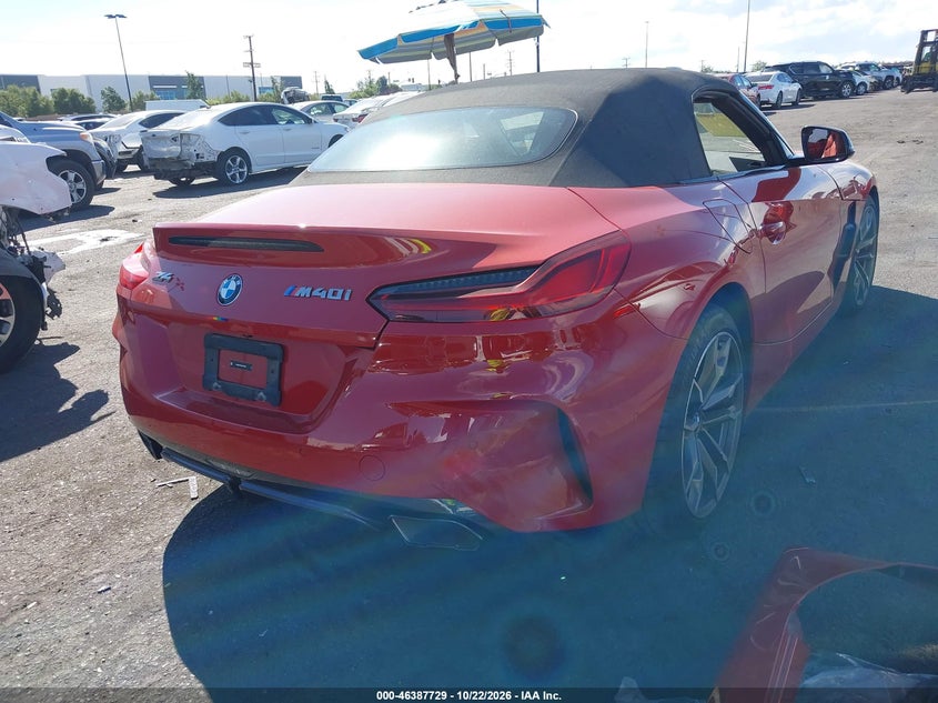Vin: wbahf9c03twy50396, lot: 46888076, bmw z4 m40i 20264