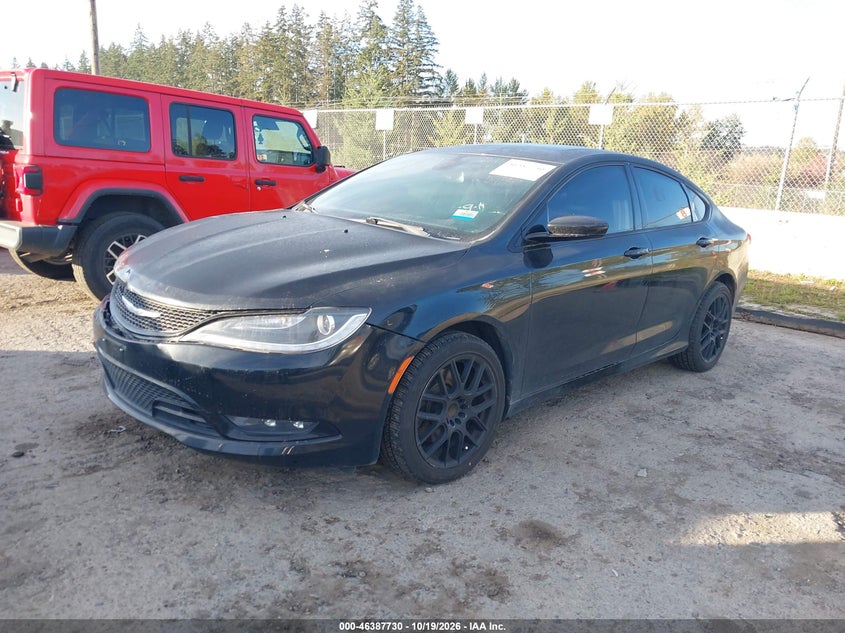 Vin: 1c3cccbg7gn111274, lot: 46888077, chrysler 200 s 20162