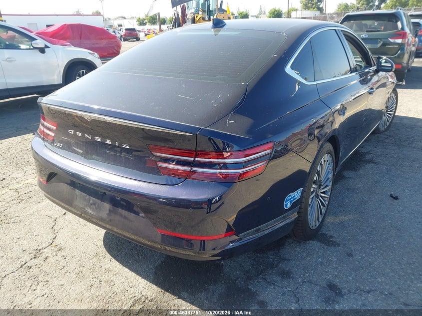 Vin: kmtge4s13pu003363, lot: 46888098, genesis electrified g80 20234