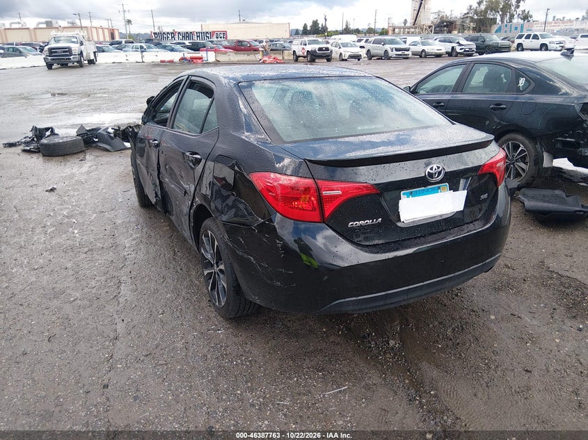 Vin: 2t1burhe5kc223595, lot: 46888110, toyota corolla se 20193