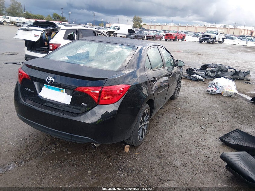 Vin: 2t1burhe5kc223595, lot: 46888110, toyota corolla se 20194