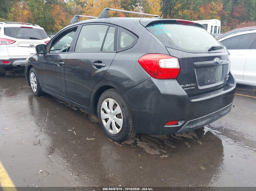 Vin: jf1gpaa66e8249615, lot: 46888166, subaru impreza 2.0i 20143