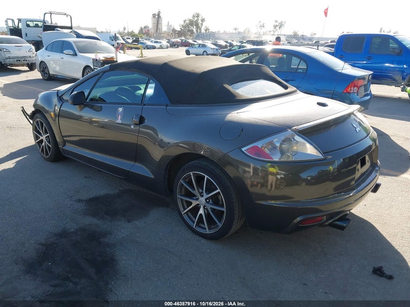 Vin: 4a37l2ef4ce003762, lot: 46888263, mitsubishi eclipse spyder gs sport 20123