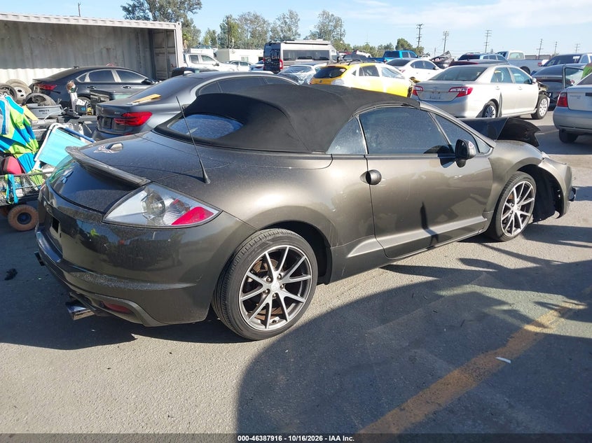 Vin: 4a37l2ef4ce003762, lot: 46888263, mitsubishi eclipse spyder gs sport 20124