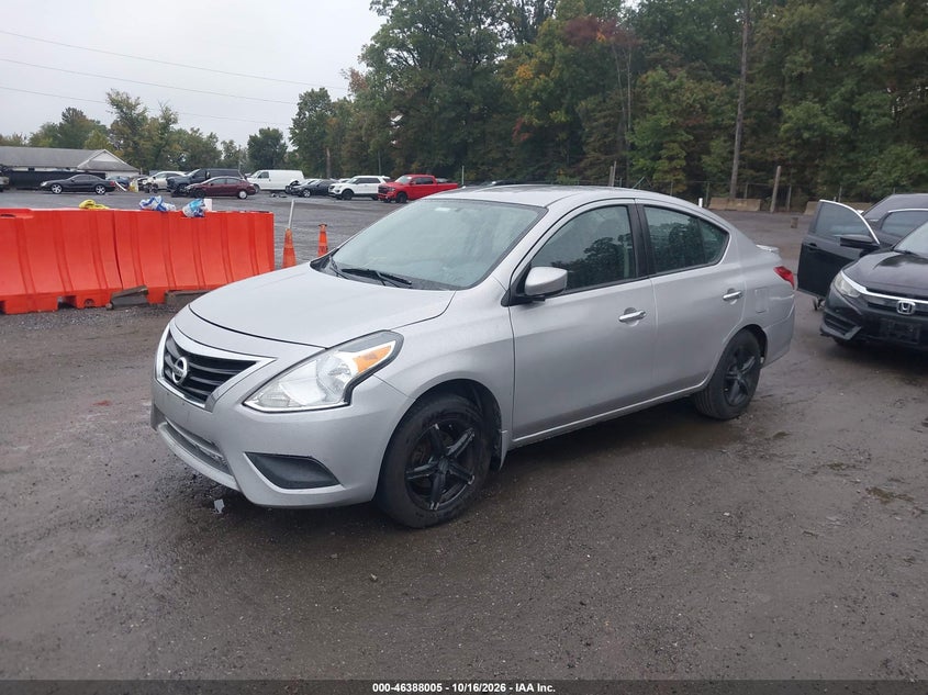 Vin: 3n1cn7ap5gl806595, lot: 46888352, nissan versa 1.6 sv 20162