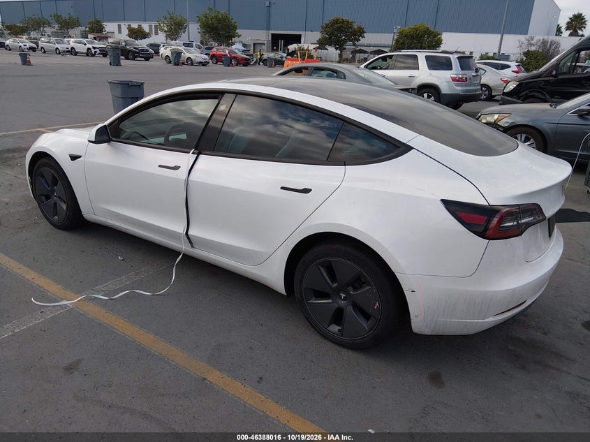 Vin: 5yj3e1eb5nf309938, lot: 46888363, tesla model 3 long range dual motor all-wheel drive 20223