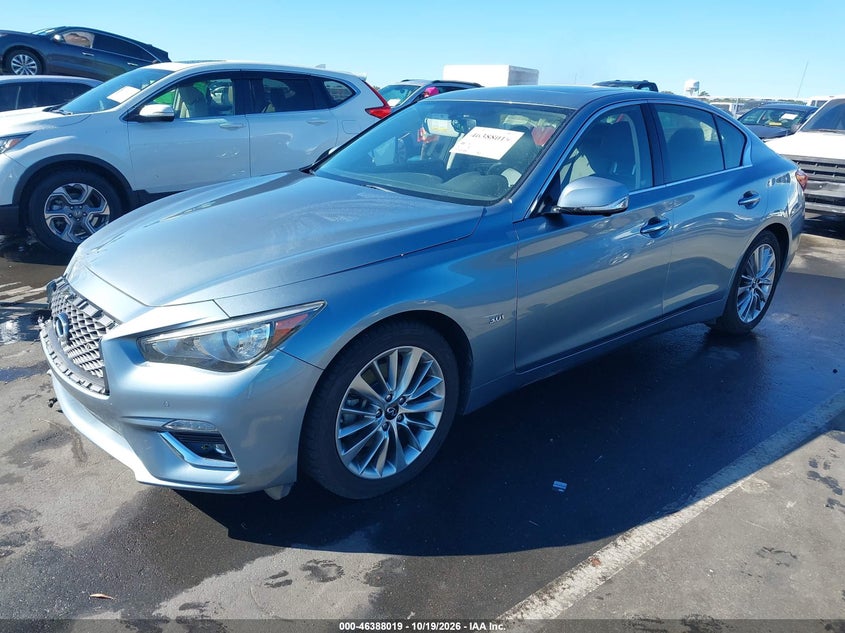 Vin: jn1ev7ar9lm253086, lot: 46888366, infiniti q50 luxe awd 20202
