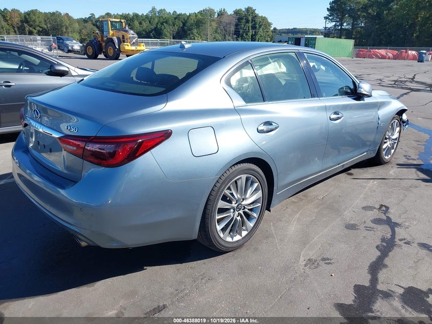 Vin: jn1ev7ar9lm253086, lot: 46888366, infiniti q50 luxe awd 20204
