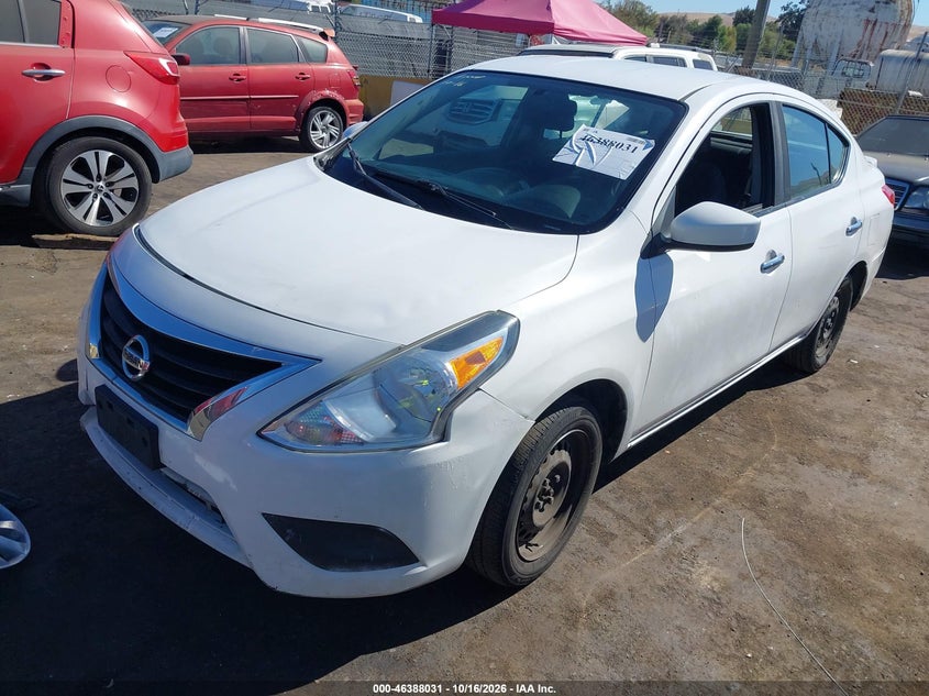 Vin: 3n1cn7ap0gl879289, lot: 46888378, nissan versa 1.6 s/1.6 s+/1.6 sl/1.6 sv 20162