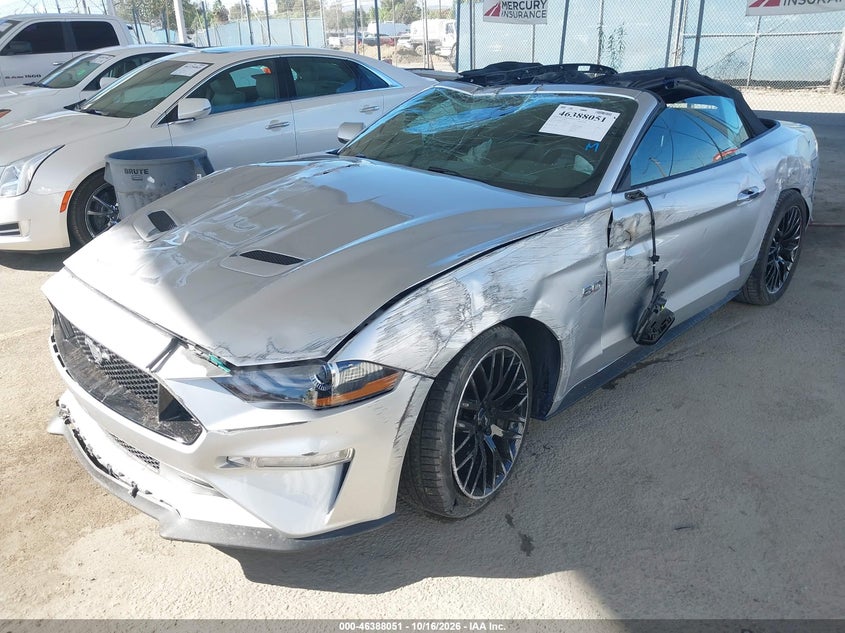 Vin: 1fatp8ff8k5135662, lot: 46888398, ford mustang gt premium 20192