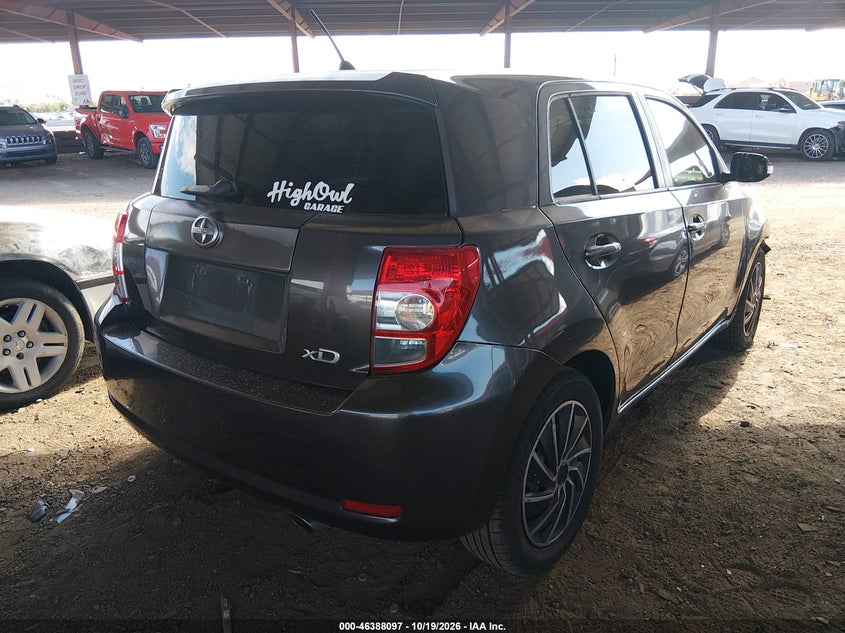 Vin: jtkku4b44b1012887, lot: 46888455, scion xd 20114