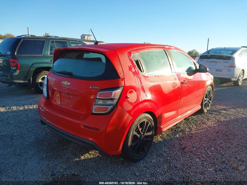 Vin: 1g1jf6sb7h4137079, lot: 46888541, chevrolet sonic premier auto 20174