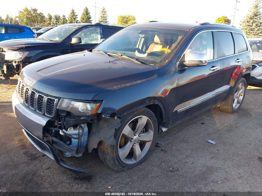 Vin: 1c4rjfctxdc652027, lot: 46888546, jeep grand cherokee overland 20132