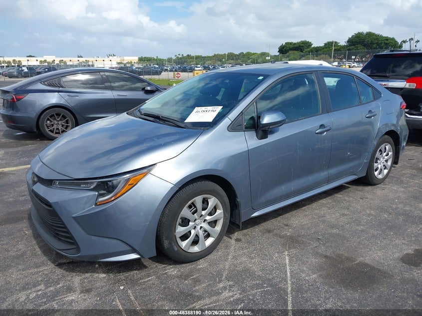 Vin: 5yfb4mde6sp265332, lot: 46888548, toyota corolla le 20252