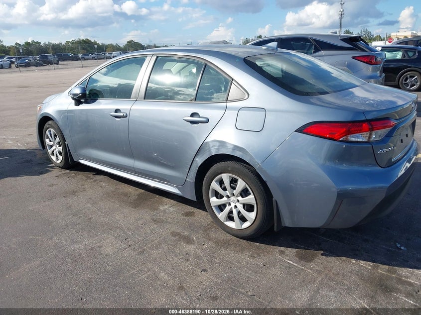 Vin: 5yfb4mde6sp265332, lot: 46888548, toyota corolla le 20253