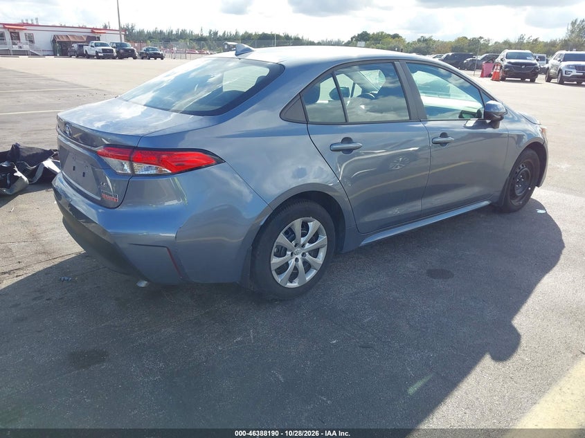 Vin: 5yfb4mde6sp265332, lot: 46888548, toyota corolla le 20254