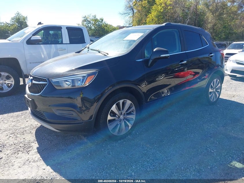 Vin: kl4cjasb7kb712974, lot: 46888562, buick encore fwd preferred 20192