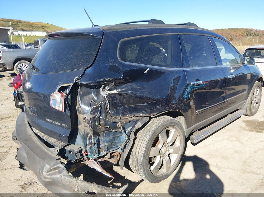 Vin: 1gnkvled6bj418395, lot: 46888564, chevrolet traverse ltz 20114