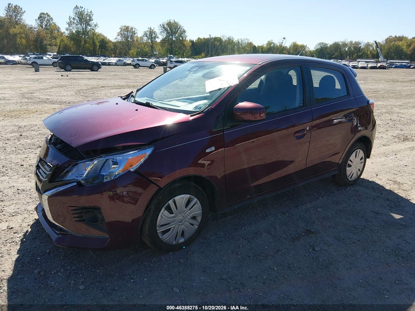 Vin: ml32auhj4rh001891, lot: 46888633, mitsubishi mirage es 20242